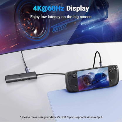 UGREEN 6-in-1 USB C Hub with Single 4K HDMI Silver