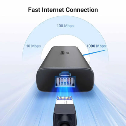 UGREEN 6-in-1 USB C Hub with Single 4K HDMI Silver