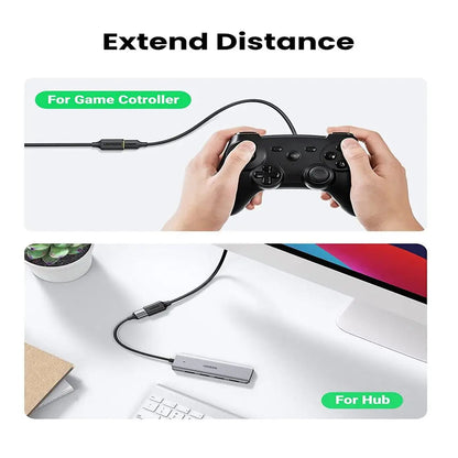 UGREEN USB 3.0 Extension Male Cable 2m Black