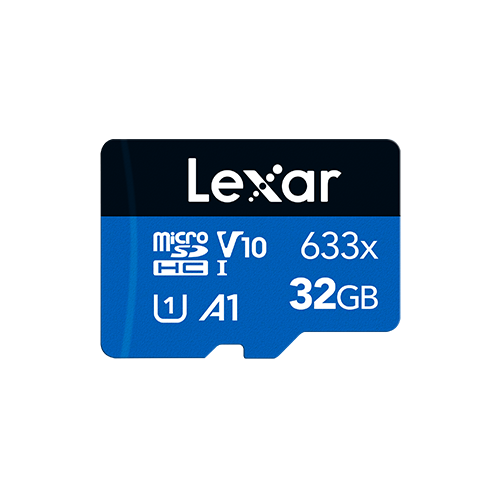 Lexar High-Performance 633x microSDHC/microSDXC UHS-I Card 32 GB - Blue
