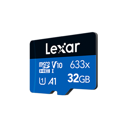Lexar High-Performance 633x microSDHC/microSDXC UHS-I Card 32 GB - Blue