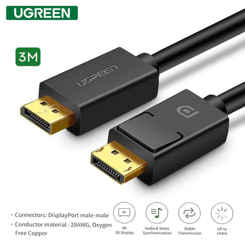 UGREEN 3M DP Male to Male Cable