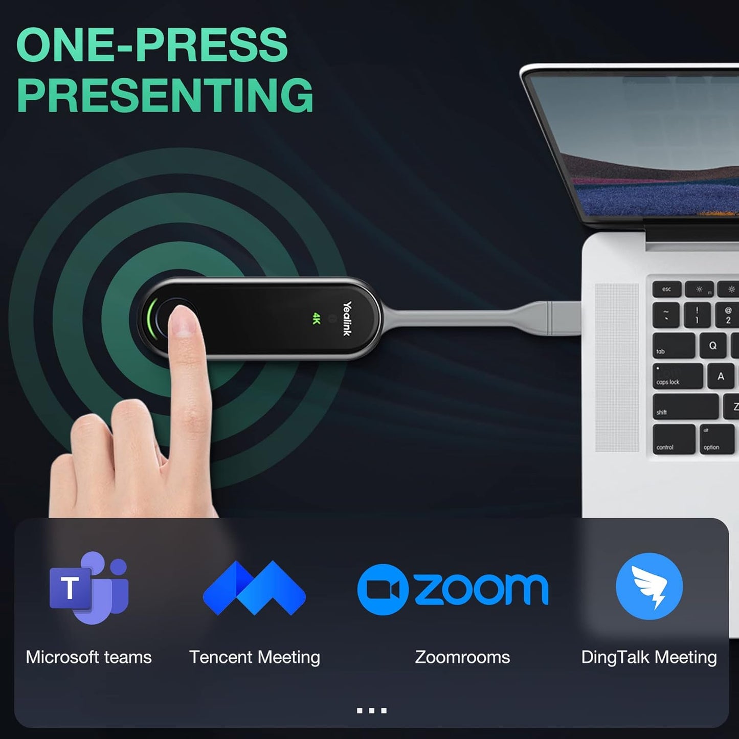 Yealink Presentation POD Holder Wireless Pods for WPP30 & WPP20