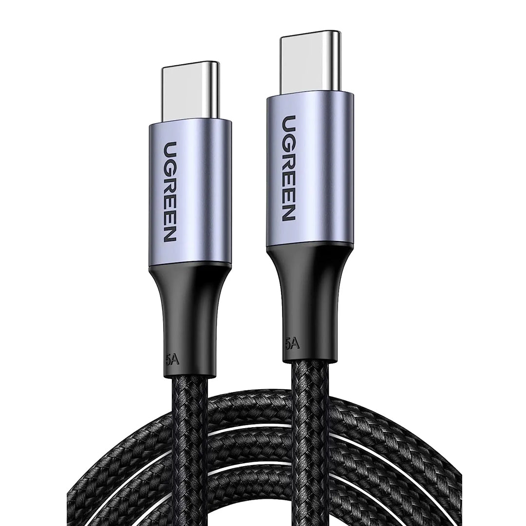 UGREEN USB-C Cable Aluminum Case with Braided 2m Black