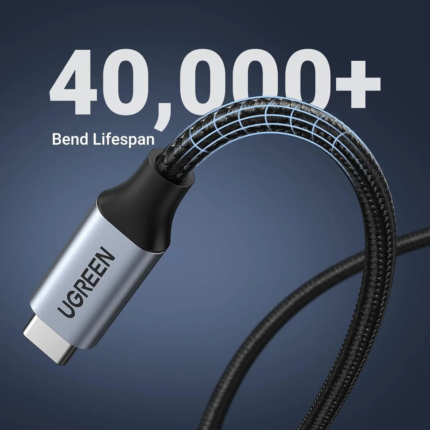 UGREEN 1M USB-C 3.2 Gen 2 MaleFemale Extension Cable