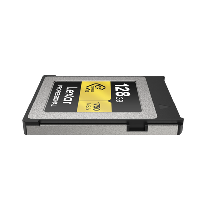 Lexar Professional GOLD CFexpress Type B Card 128 GB - Silver/Gold