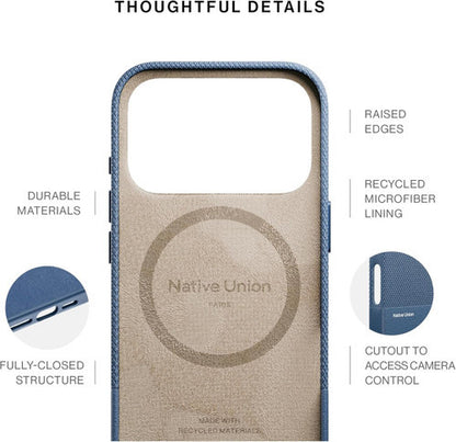 Native Union Classic Case iPhone 17 Pro - Slate Green
