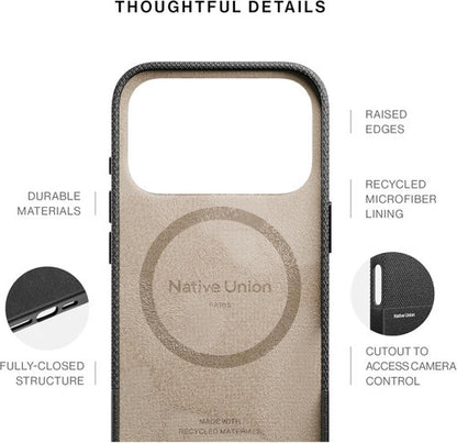 Native Union Classic Case iPhone 17 Pro Max - Black