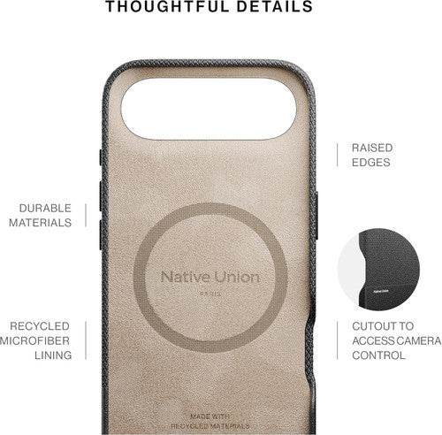 Native Union Classic Case iPhone 17 Air - Black