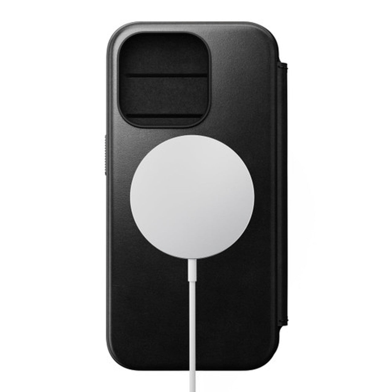 Nomad Modern Horween Leather Folio iPhone 15 Pro Max - Black
