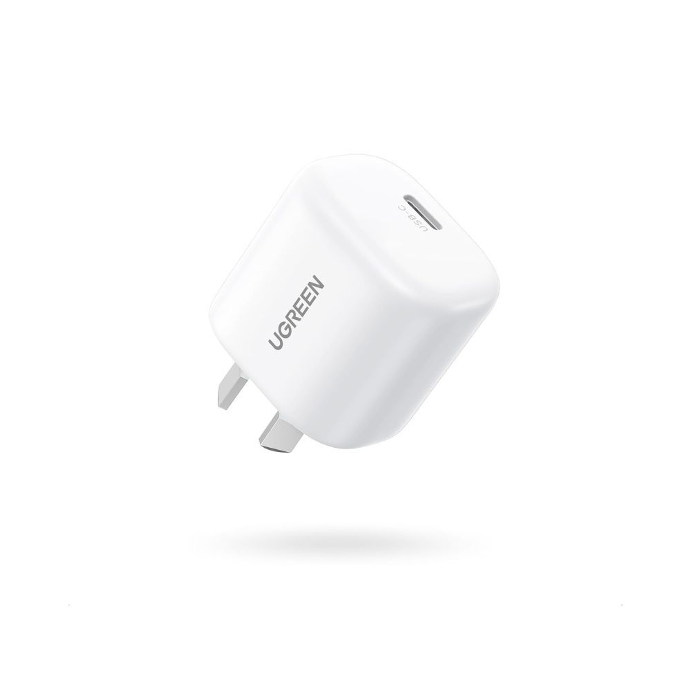 UGREEN 20W USB C Charger with Power Supply PD 3.0 White