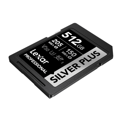 Lexar Professional Silver Plus SDXC UHS-I Card 512 GB