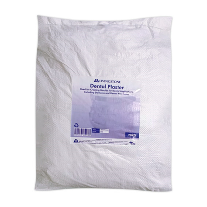 Livingstone Dental Plaster 20kg - White x10