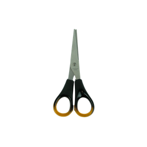 Marbig Household Office Scissors Durasharp Amber Durable Recyclable Plastic - Black x130