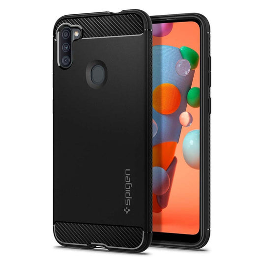Spigen Rugged Armor Case Samsung Galaxy A11 - Black
