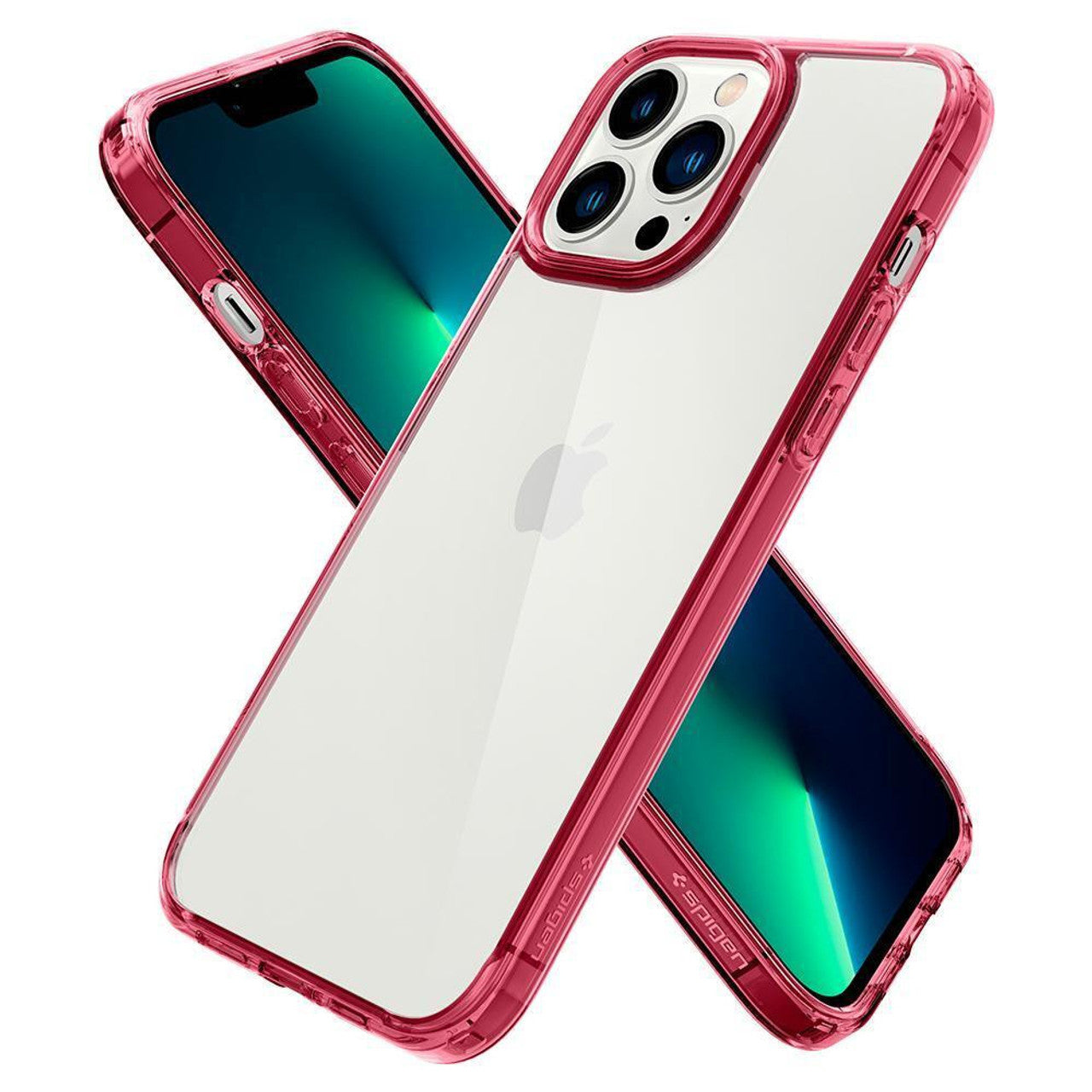 Spigen Ultra Hybrid Case iPhone 13 Pro - Red Crystal