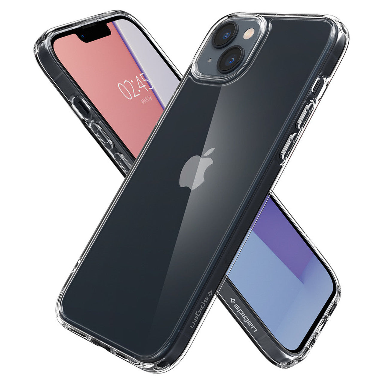 Spigen Crystal Hybrid Case iPhone 14/13 - Clear