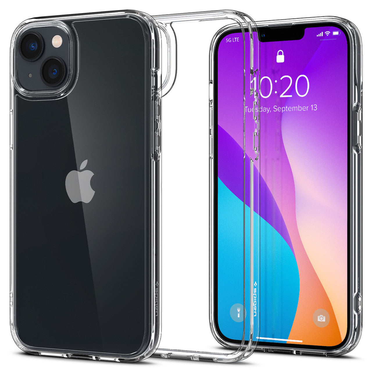Spigen Crystal Hybrid Case iPhone 14/13 - Clear