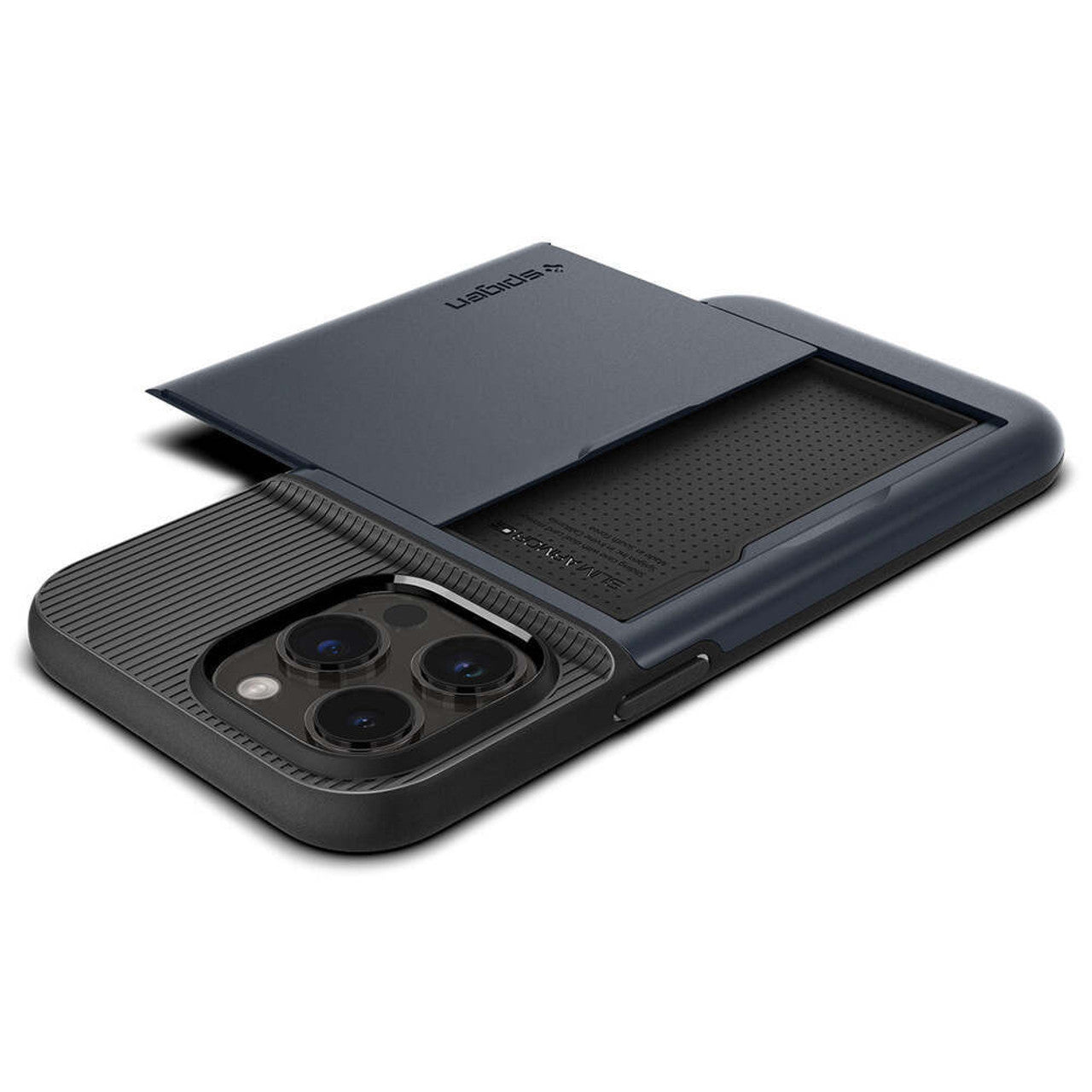 Spigen Slim Armor CS Case iPhone 14 Pro Max - Metal Slate