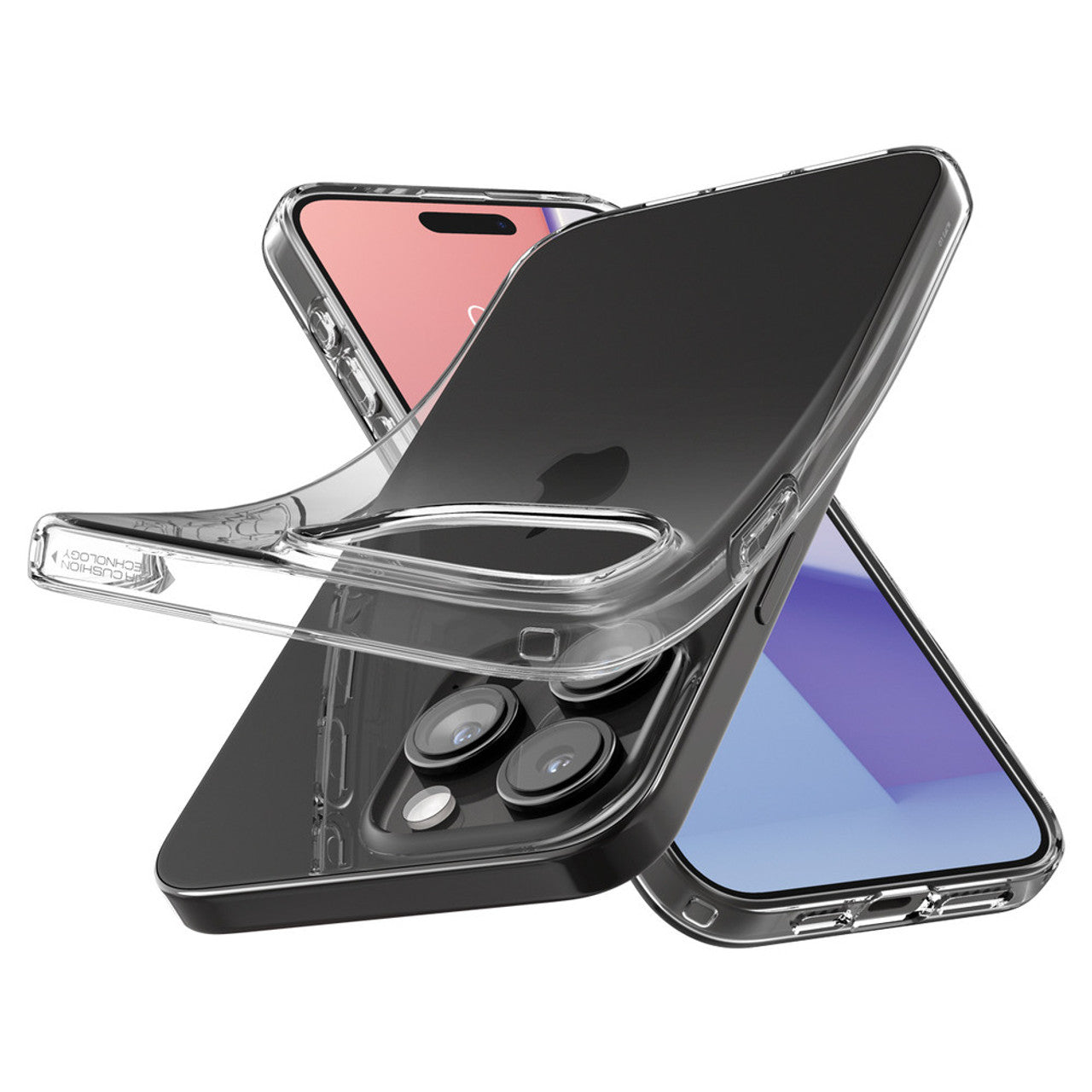 Spigen Liquid Crystal Flex Case iPhone 15 Pro Max - Clear