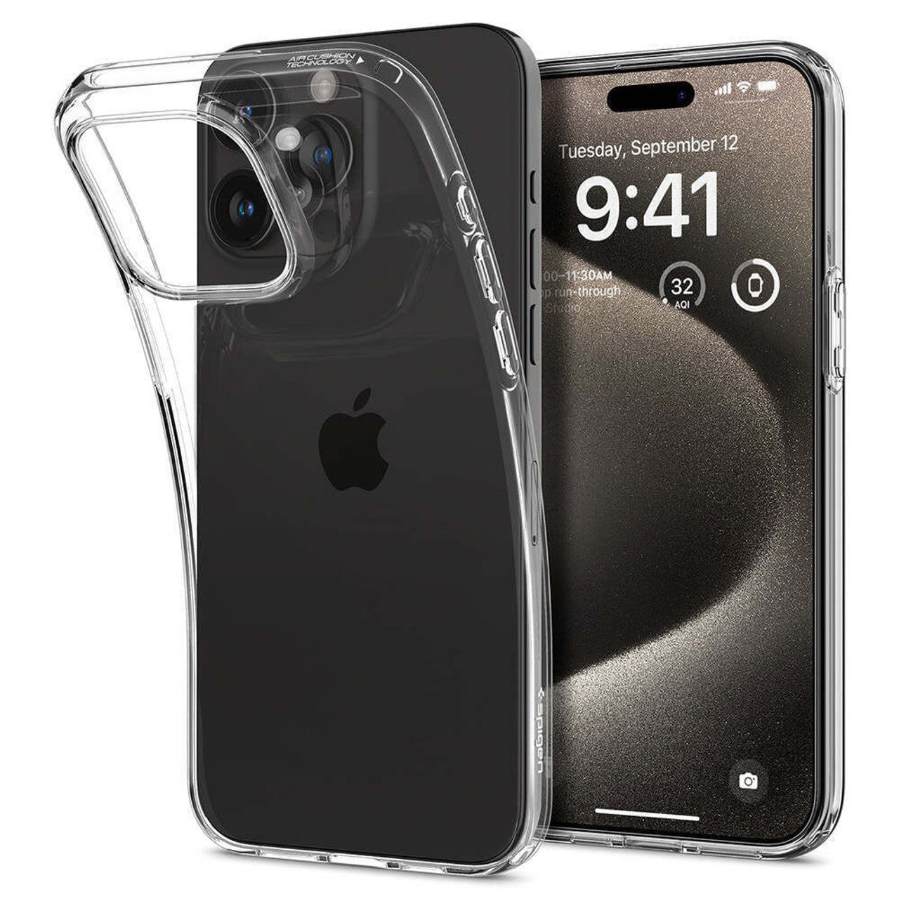 Spigen Liquid Crystal Flex Case iPhone 15 Pro Max - Clear