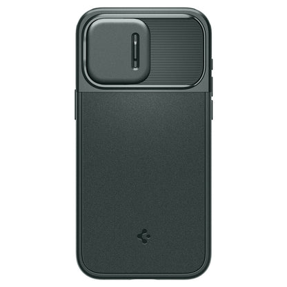 Spigen Optik Armor MagFit Case iPhone 15 Pro Max - Abyss Green