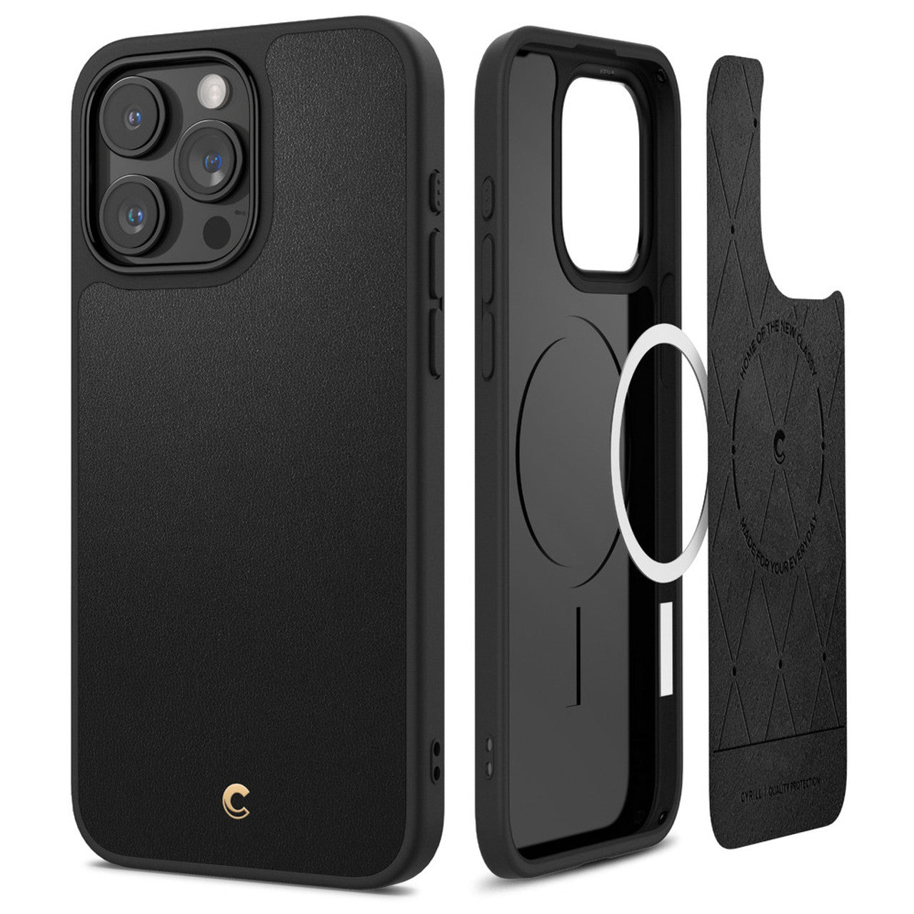 Spigen Cyrill Kajuk MagSafe Case iPhone 15 Pro - Black