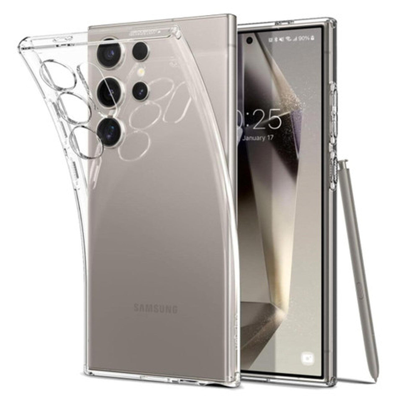 Spigen Liquid Crystal Case Samsung Galaxy S24 Ultra - Clear