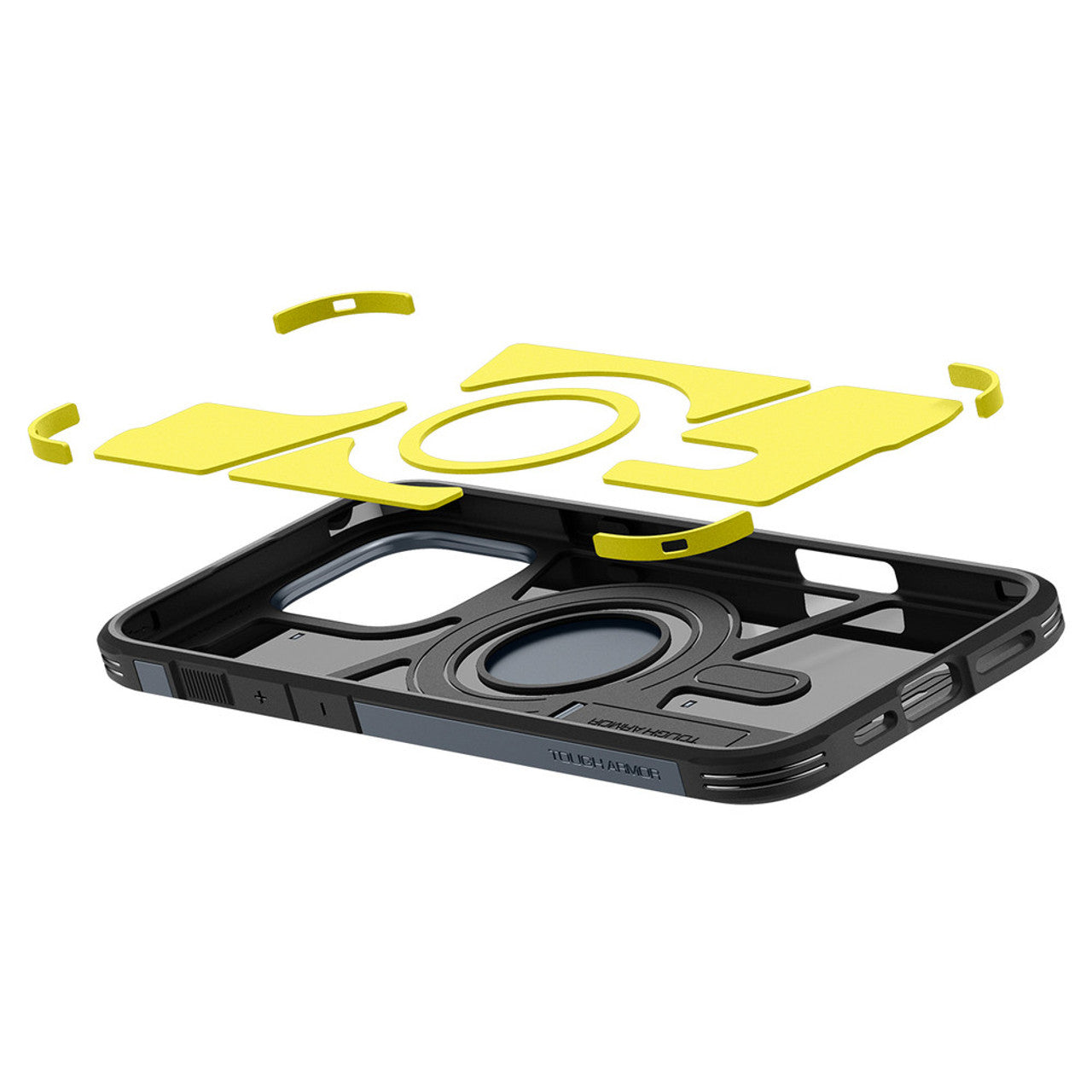 Spigen Tough Armor (MagFit) MagSafe Case iPhone 16 Pro Max - Metal Slate