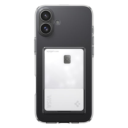 Spigen Crystal Slot Case iPhone 16 - Clear