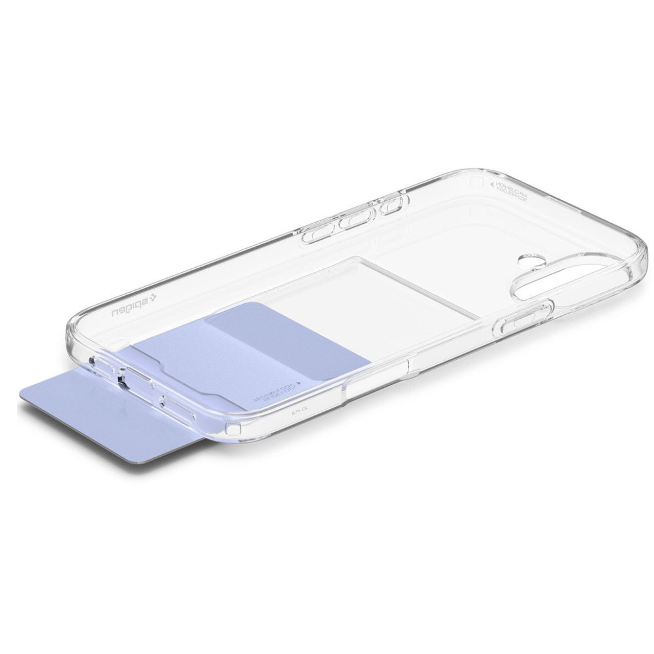 Spigen Crystal Slot Case iPhone 16 - Clear