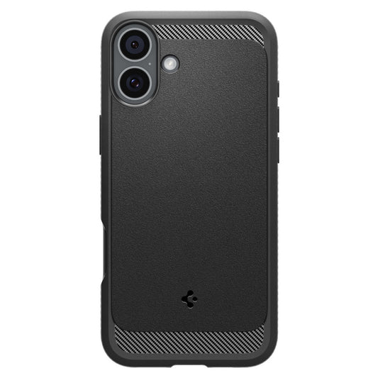 Spigen Rugged Armor MagFit Case iPhone 16 - Black