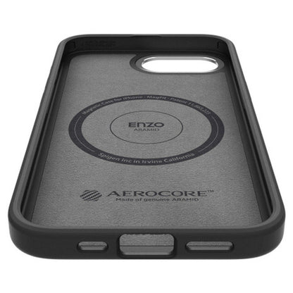 Spigen Enzo Aramid (MagFit) Case iPhone 16e - Black