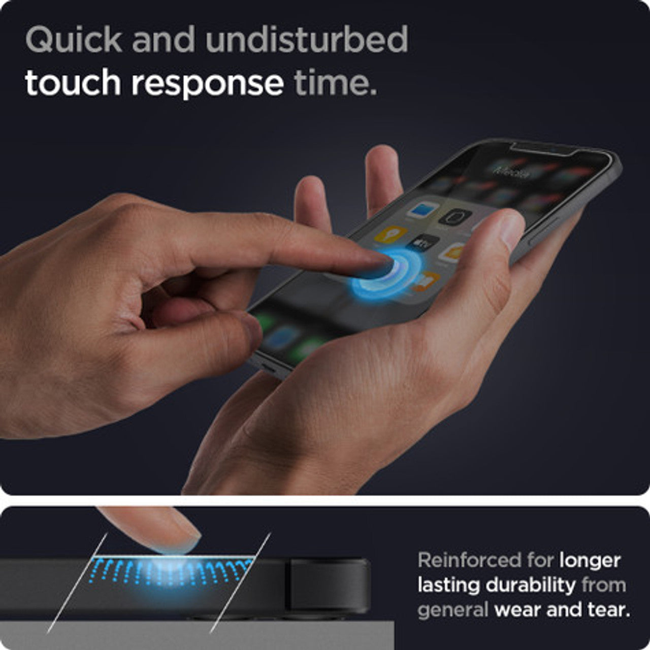 Spigen Glas.tR HD Slim Tempered Glass iPhone 12 Pro Max - Clear