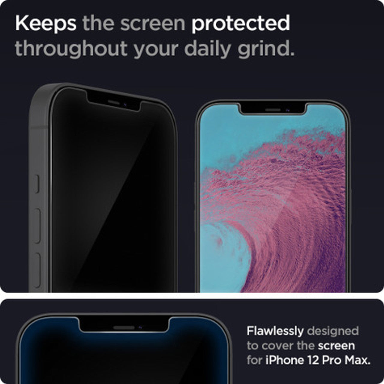 Spigen Glas.tR HD Slim Tempered Glass iPhone 12 Pro Max - Clear