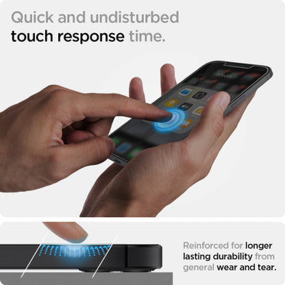 Spigen Glas.tR HD Slim Privacy Tempered Glass iPhone 12 Mini - Black