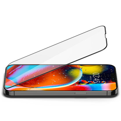 Spigen GLAS.tR Slim Full Cover Screen Protector iPhone 14 Plus/13 Pro Max - Black