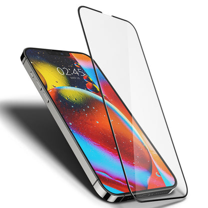 Spigen GLAS.tR Slim Full Cover Screen Protector iPhone 14 Plus/13 Pro Max - Black