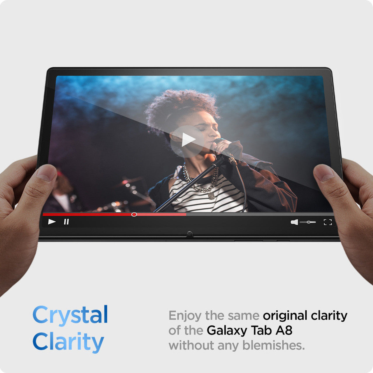 Spigen GLAS.tR Slim Samsung Galaxy Tab A8 10.5" (2021) - Clear