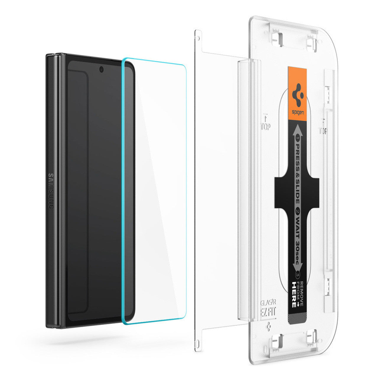 Spigen EZ Fit GLAS.tR Screen Protector Samsung Galaxy Z Fold5 - Clear