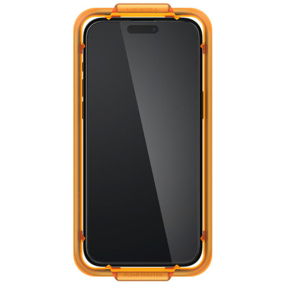 Spigen GLAS.tR AlignMaster Full Cover 2PCS Screen Protector iPhone 15 Pro Max - Black