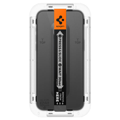 Spigen EZ Fit Full Cover 2 PCS Screen Protector iPhone 15 Plus  - Black