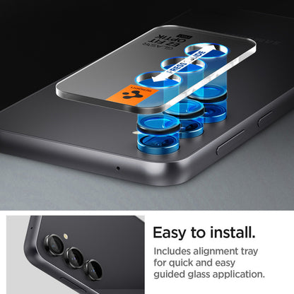 Spigen Glas.tR EZ Fit Optik Pro 2PCS Glass Lens Protector Samsung Galaxy S23 FE - Black