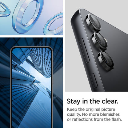 Spigen Glas.tR EZ Fit Optik Pro 2PCS Glass Lens Protector Samsung Galaxy S23 FE - Black