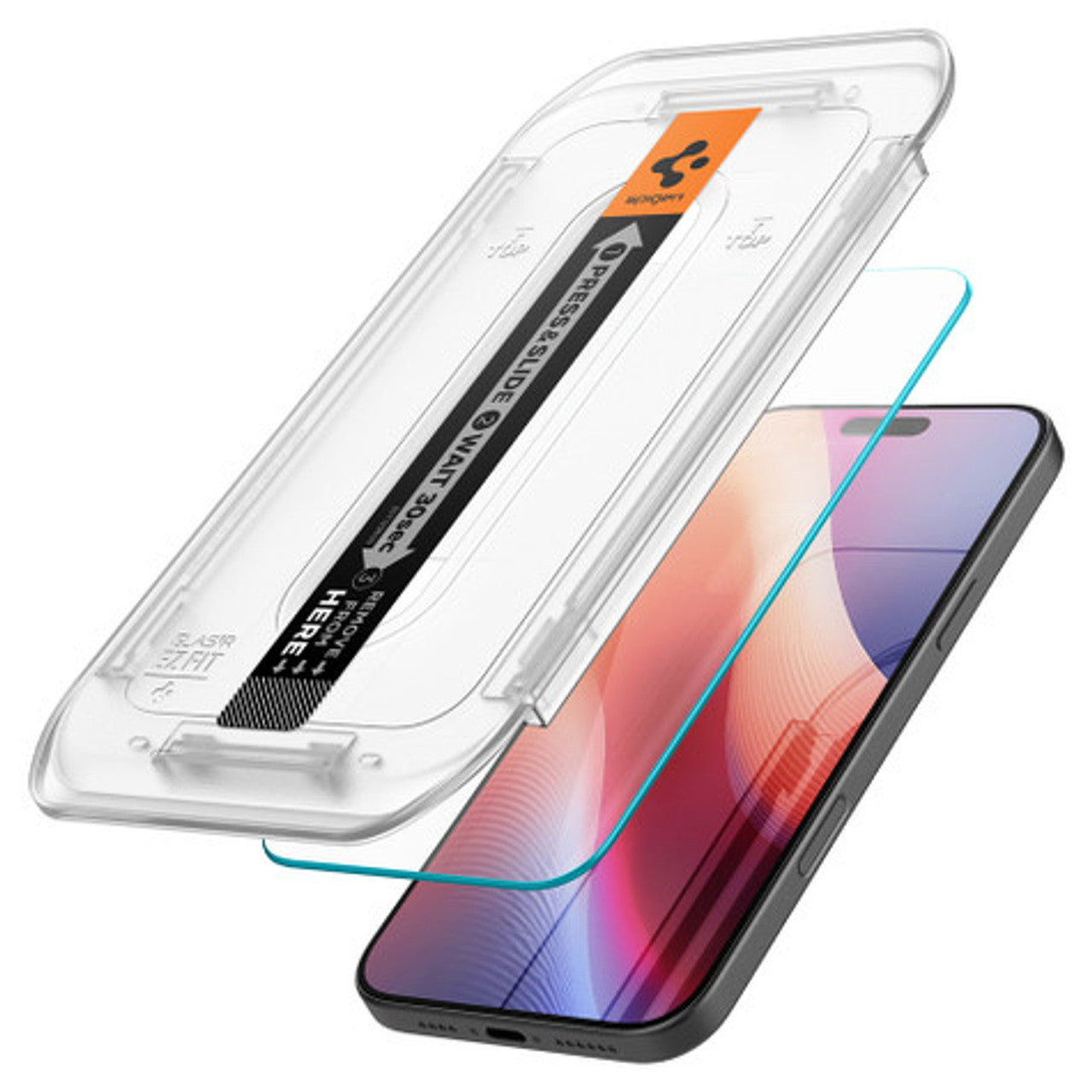 Spigen GLAS.tR EZ Fit 2 Pcs Screen Protector iPhone 16 Pro Max - Clear