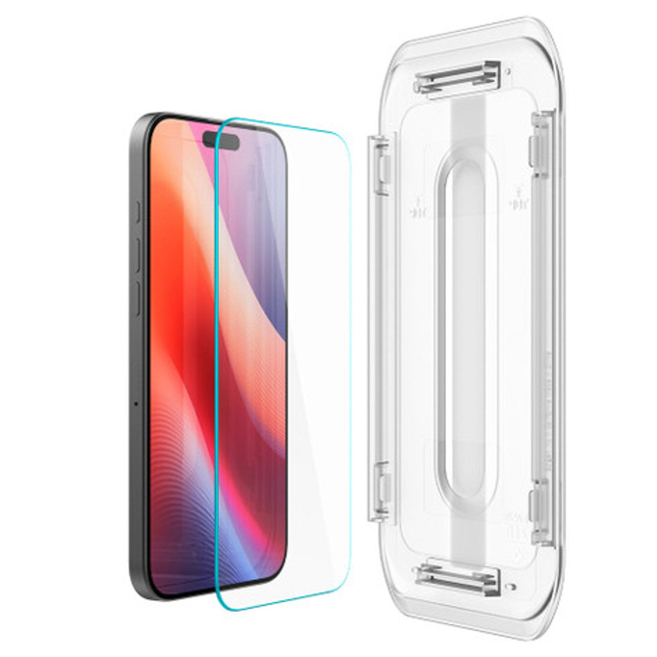 Spigen GLAS.tR EZ Fit 2 Pcs Screen Protector iPhone 16 Pro Max - Clear