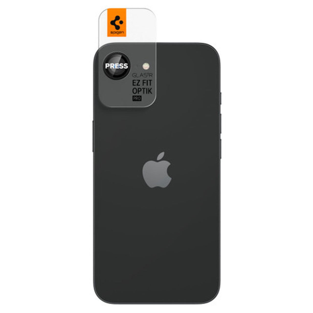 Spigen GLAS.tR EZ Fit Optik Pro 2PCS Camera Lens Protector iPhone 16e - Black