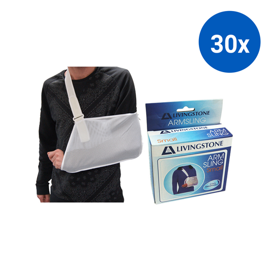 Livingstone Arm Sling Small In Display Box - White x30