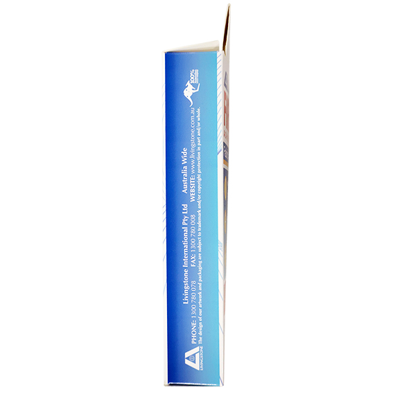 Livingstone Adhesive Fabric First Aid Strips with Pad 73 x 22mm Latex Free Sterile 50/Box - Brown x105