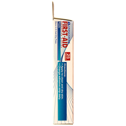 Livingstone Superior Adhesive Recyclable Plastic Strips 72 x 19mm Latex Free 25/Box - White x270